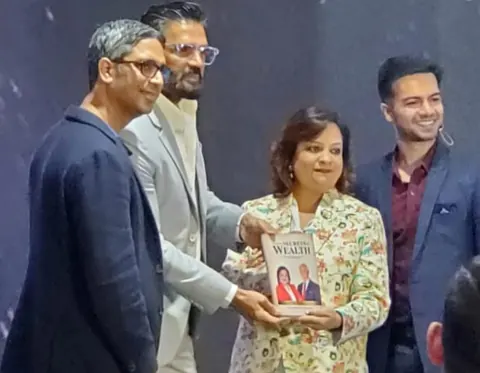 Dr. Riddhe Sshilpi – Ultimate Secrets to Wealth book launch, Co-authored with Brian Tracy