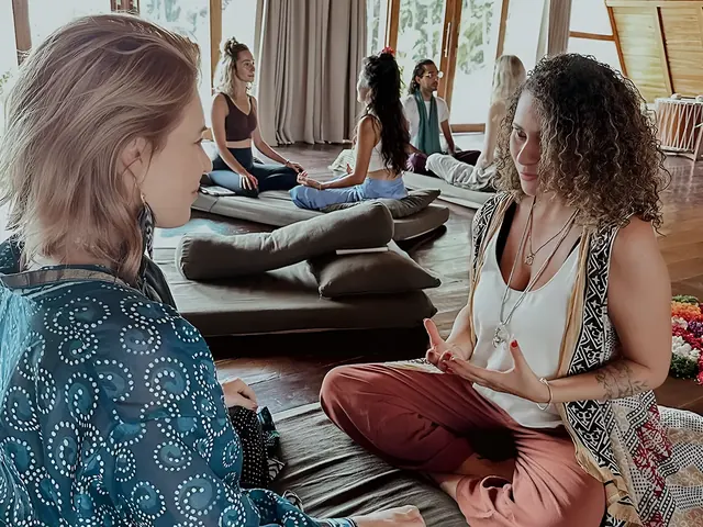 A family constellation group session