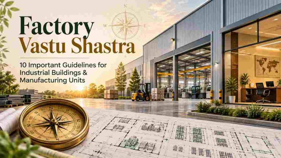 Factory Vastu Shastra: 10 Important Guidelines for Industrial Buildings and Manufacturing Units