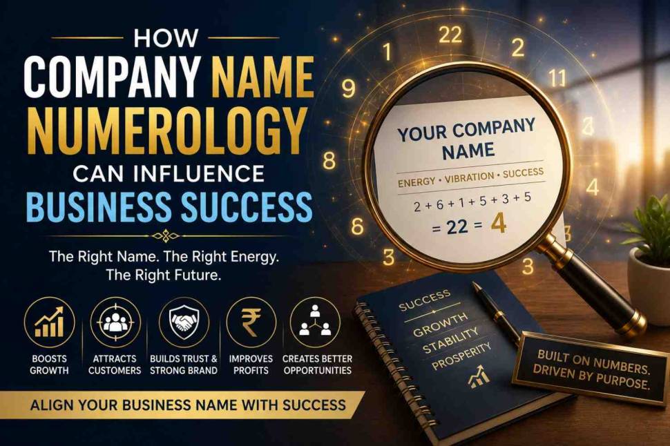 How Company Name Numerology Can Influence Business Success - Vastu insights by Dr. Riddhe Sshilpi