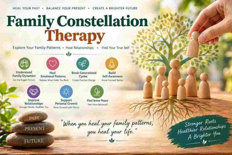 How Family Constellation Therapy Explores Family Relationships