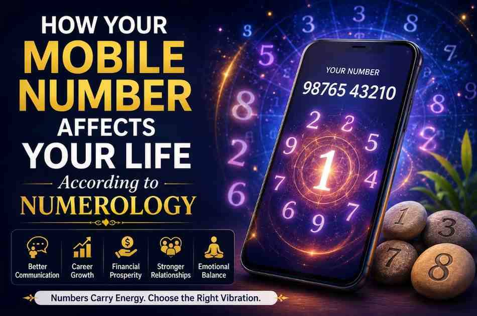 How Your Mobile Number Affects Your Life According to Numerology - Vastu insights by Dr. Riddhe Sshilpi