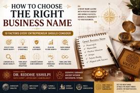 How to Choose the Right Business Name: 10 Factors Every Entrepreneur Should Consider - Popular Vastu article