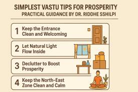 Simplest Vastu Tips for Prosperity: Practical Guidance by Dr. Riddhe Sshilpi