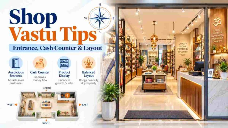 What Are the Best Shop Vastu Tips for Entrance, Cash Counter and Product Placement?